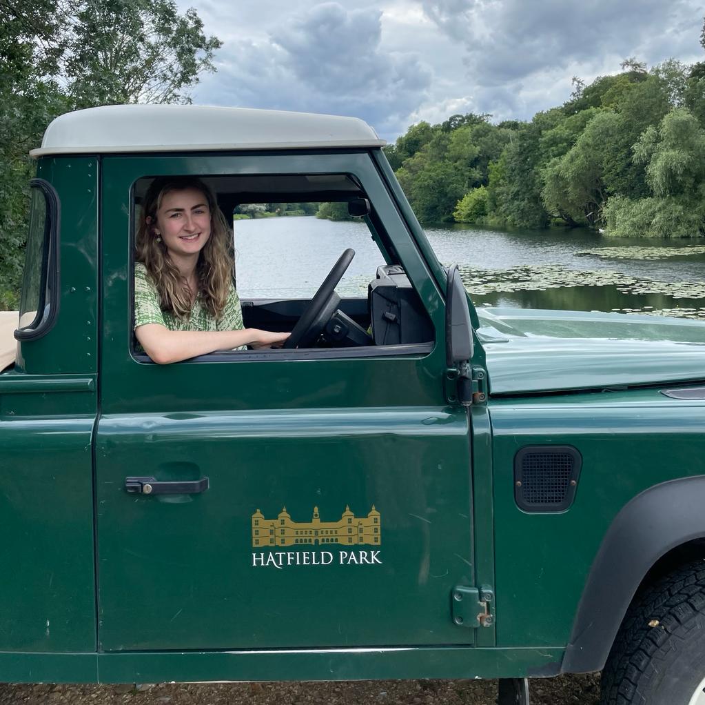 Nine Purefoy interview in a jeep