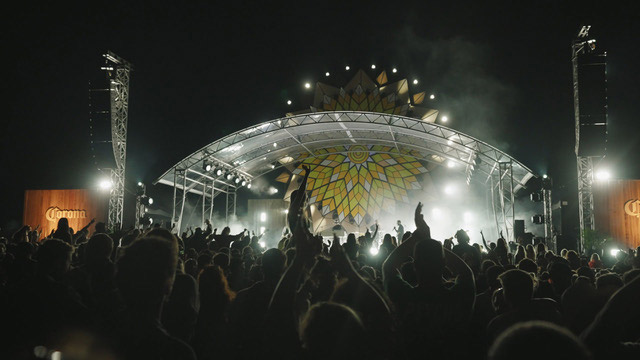 Corona Sunset achieves Blue Status verified by Oceanic Global main stage at night