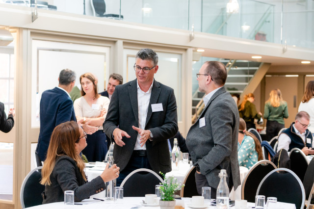 Business Networking in Hertfordshire delegates talking